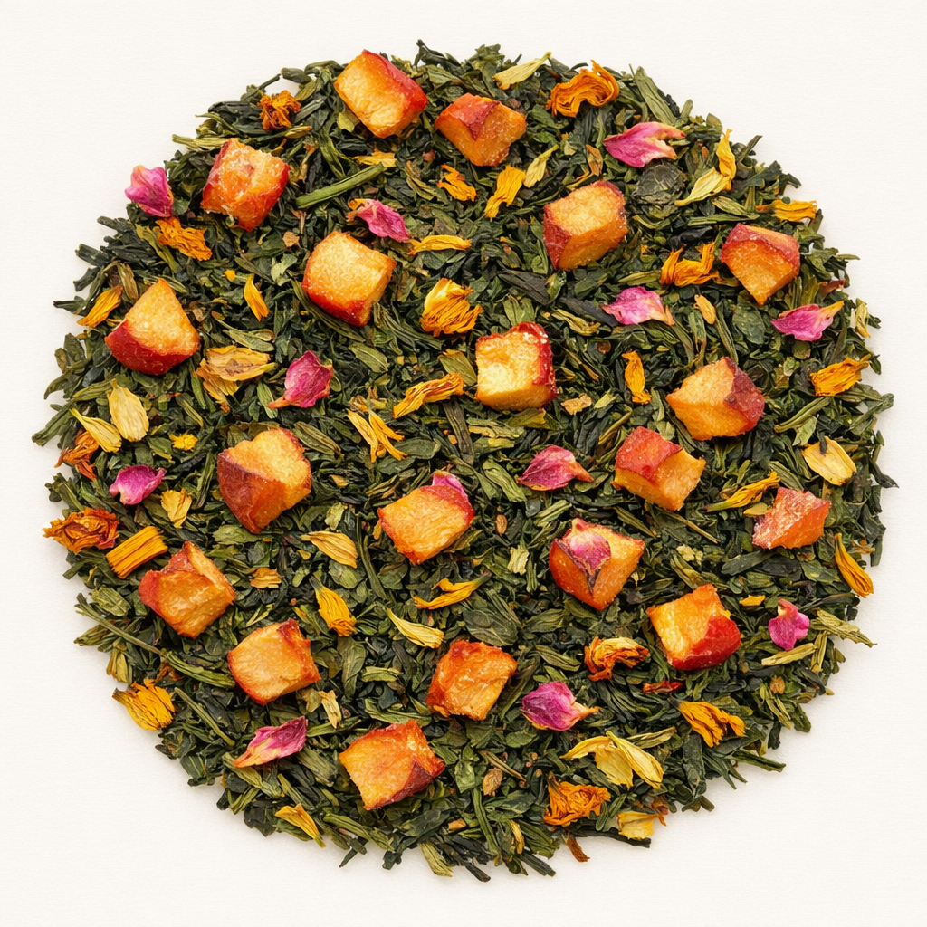 Thé vert Pêche nectarine